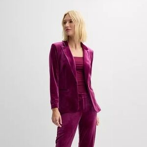 New w/ Tags Nine West Australian Orchard Peak Lapel Blazer